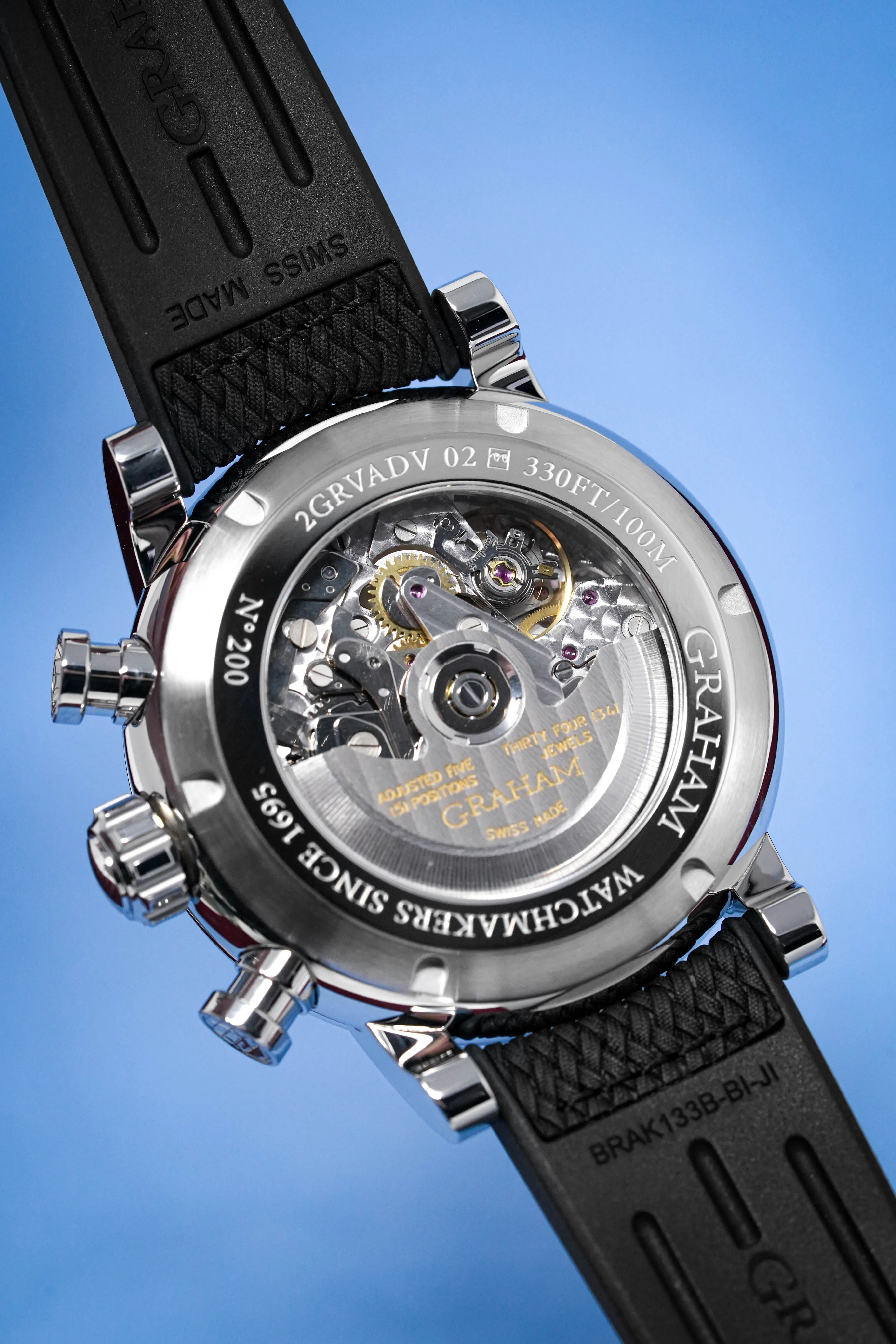 Graham Swordfish Stainless Steel Black Dial 2SXAS.B05A