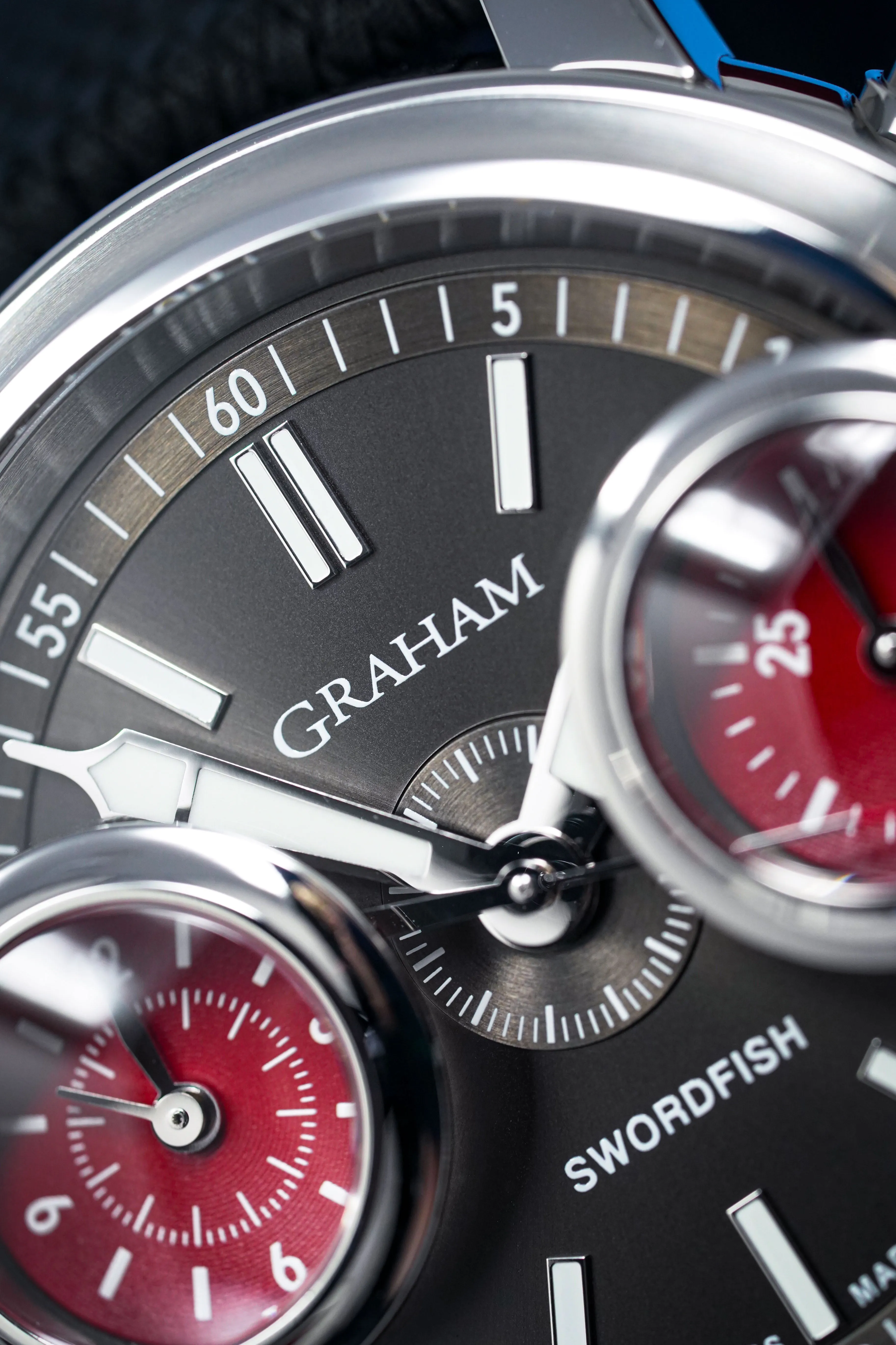 Graham Swordfish Stainless Steel Black Dial 2SXAS.B05A