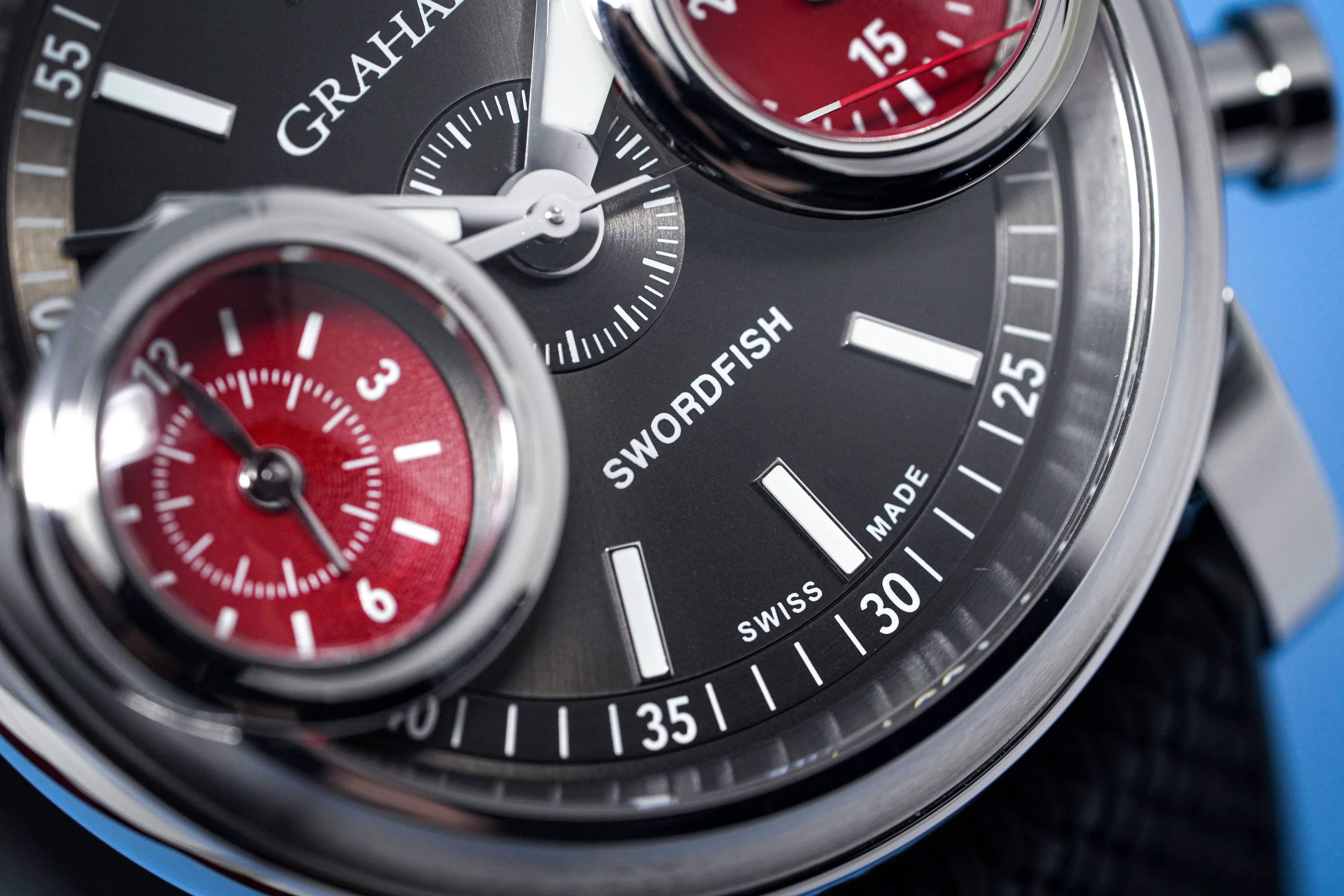 Graham Swordfish Stainless Steel Black Dial 2SXAS.B05A