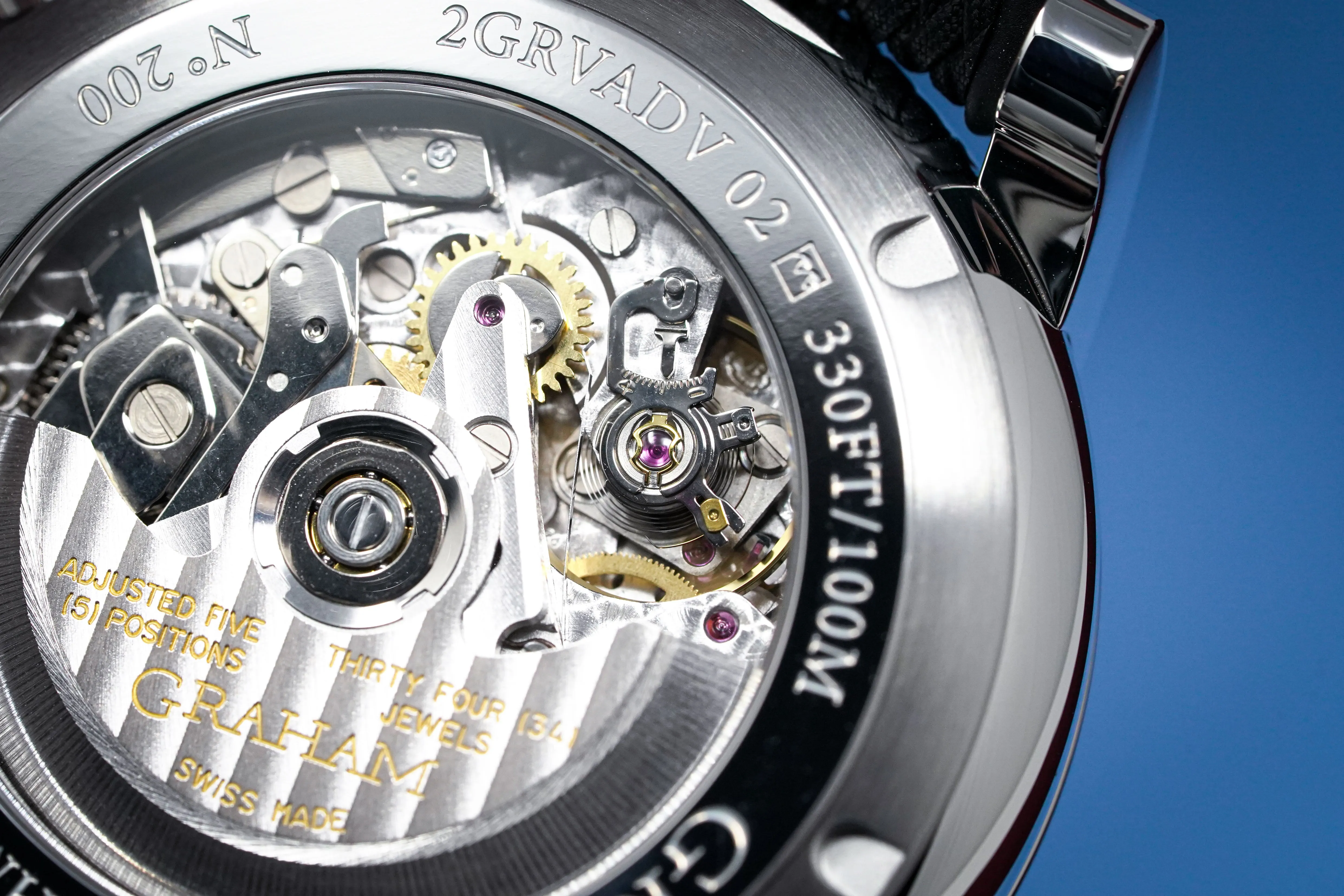 Graham Swordfish Stainless Steel Black Dial 2SXAS.B05A