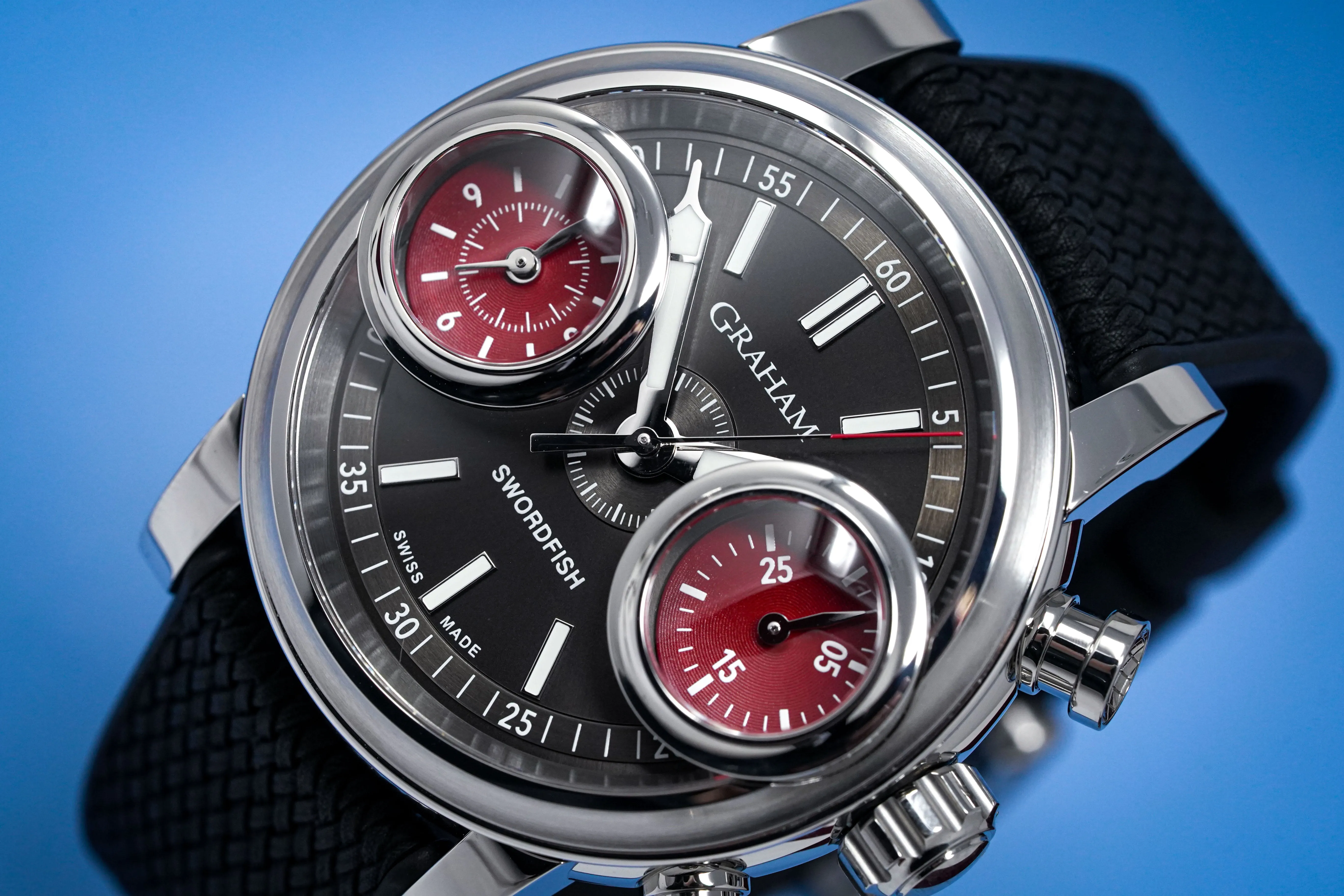 Graham Swordfish Stainless Steel Black Dial 2SXAS.B05A
