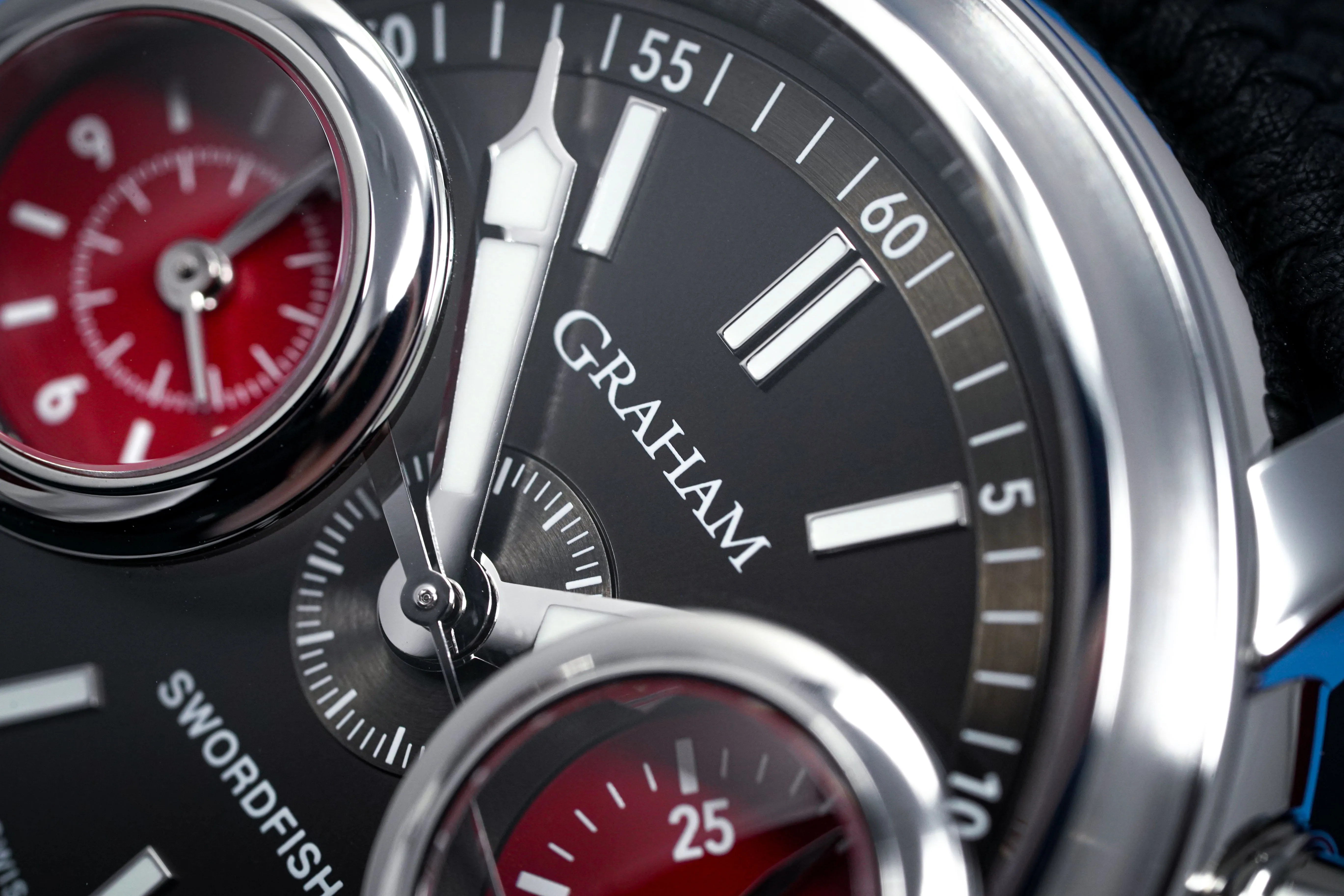 Graham Swordfish Stainless Steel Black Dial 2SXAS.B05A