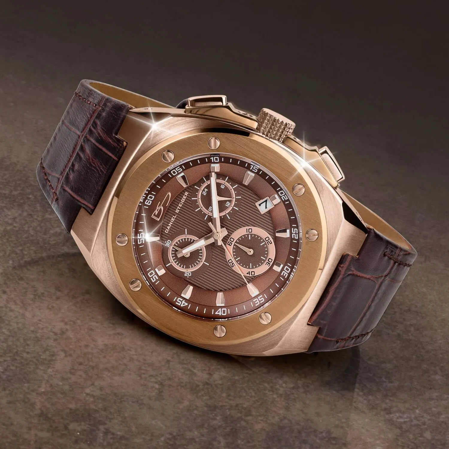 Grandeur Brown Men's Watch