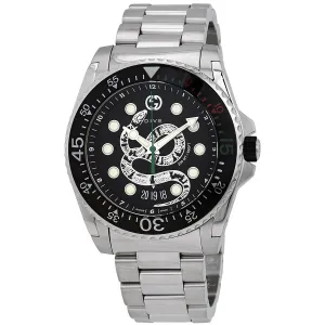 Gucci Dive Quartz Black Dial Men's Watch YA136218