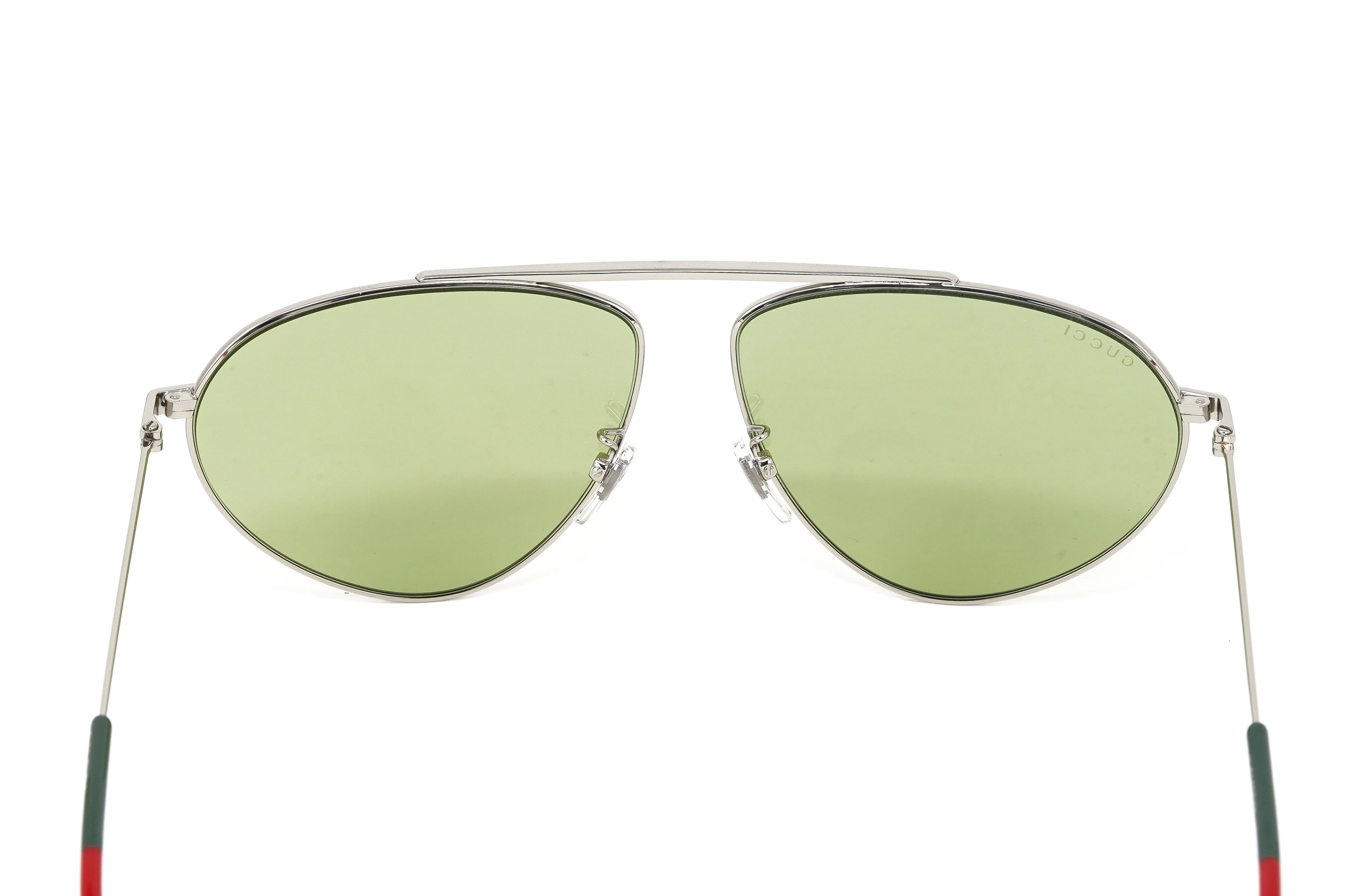 Gucci Men's Sunglasses Pilot Green GG1051S-003 61