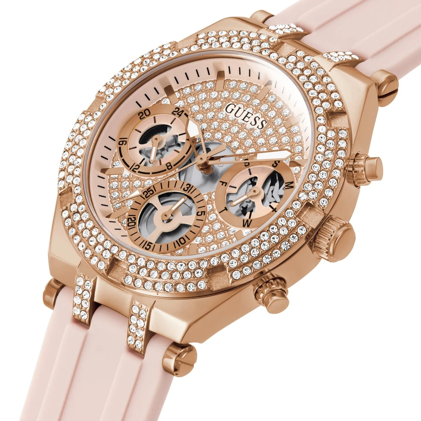 Guess GW0407L3 Ladies Heiress Rose Gold Watch