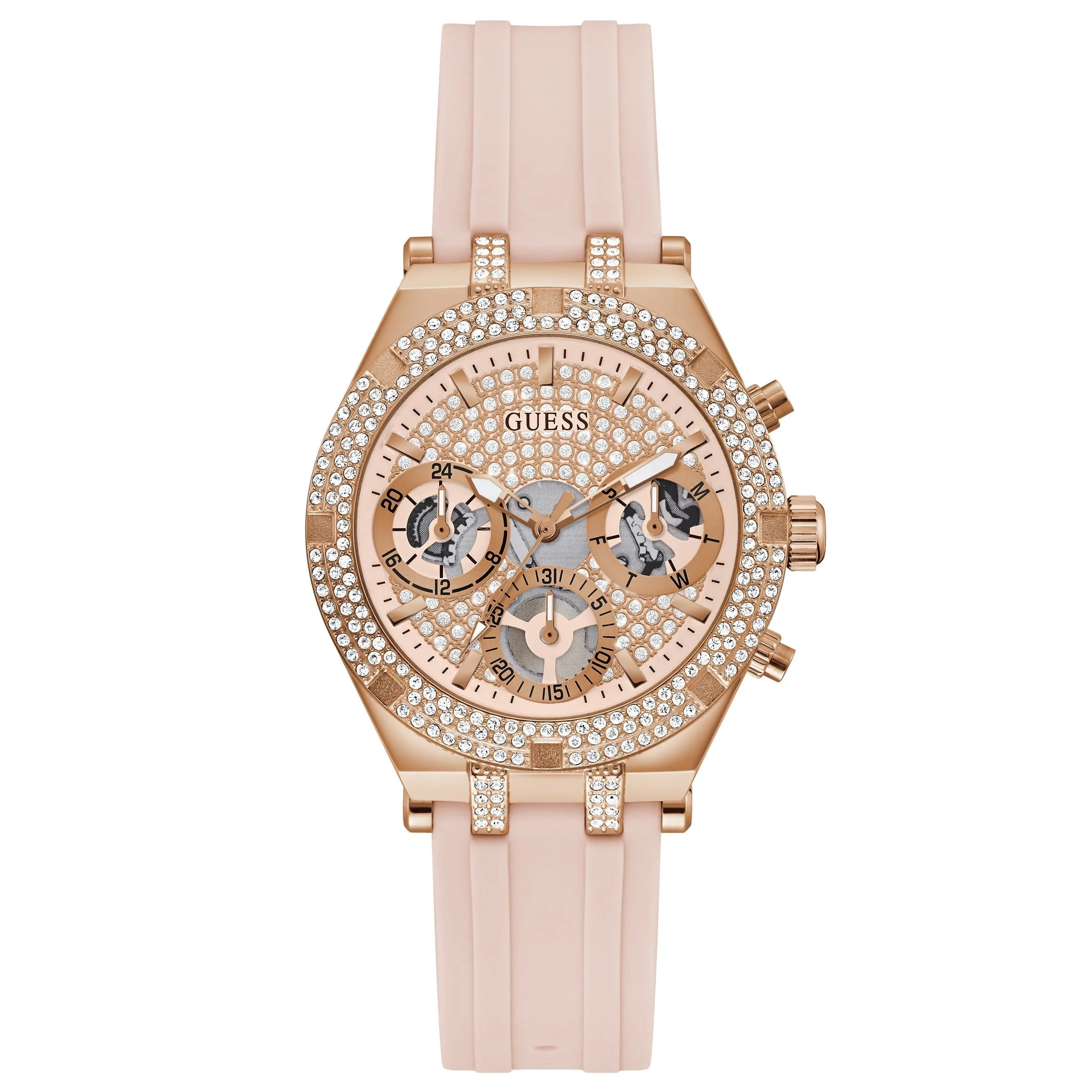 Guess GW0407L3 Ladies Heiress Rose Gold Watch