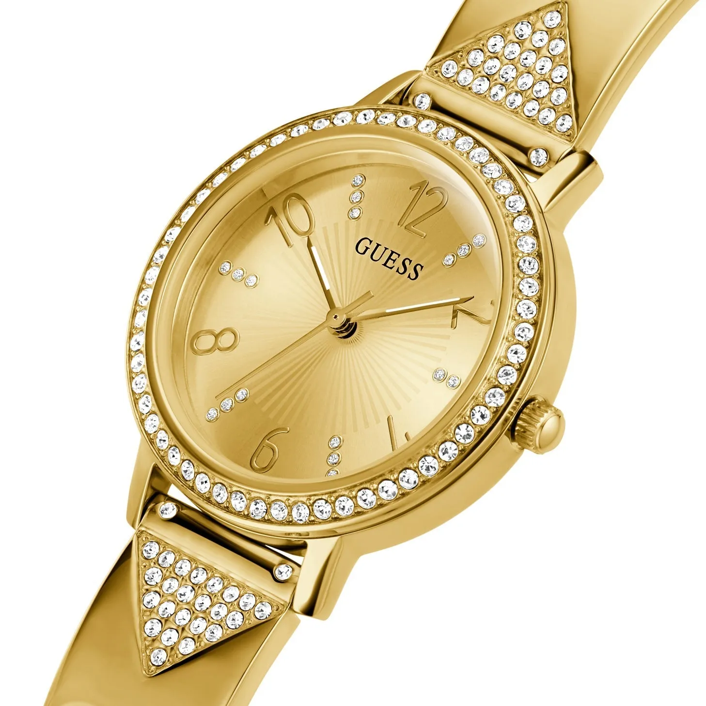 Guess GW0474L2 Ladies Tri Luxe Gold Watch