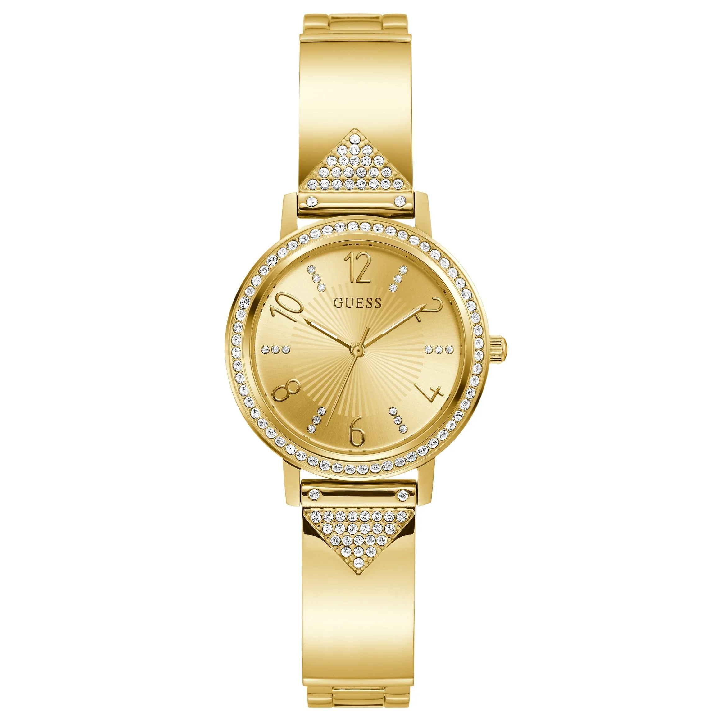 Guess GW0474L2 Ladies Tri Luxe Gold Watch