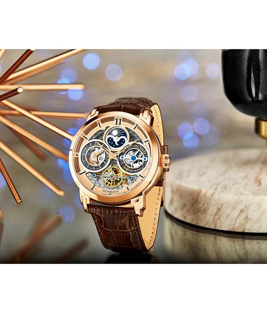 Luciano Automatic 46mm Skeleton