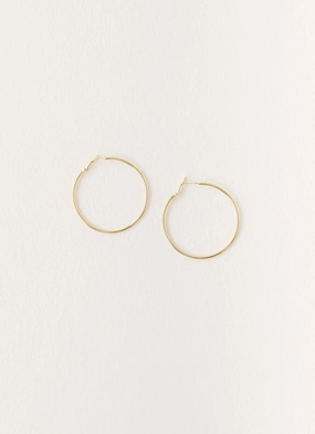 Maxxy Hoop Earrings - Gold