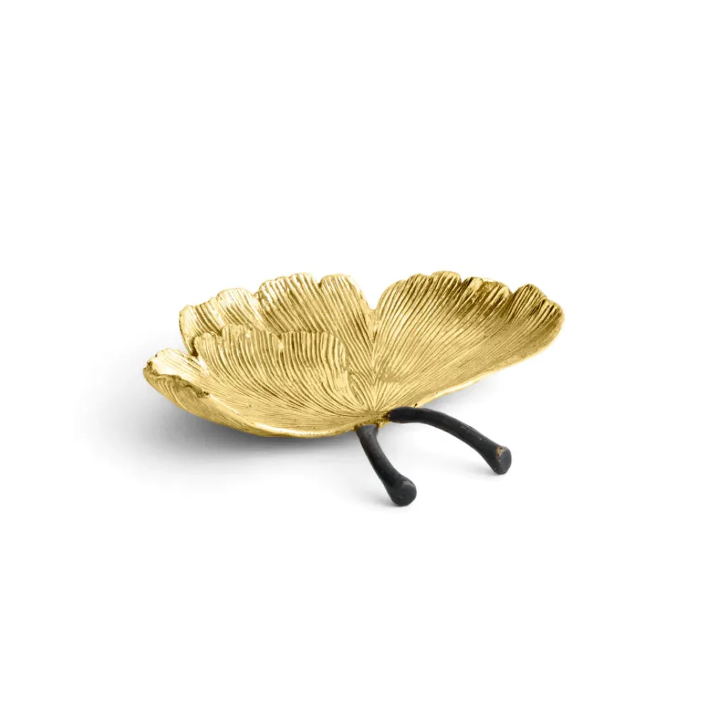 Michael Aram Golden Ginkgo Catch All