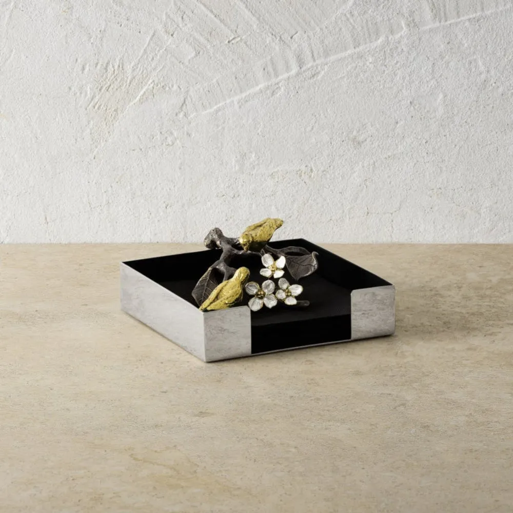 Michael Aram Lovebirds Cocktail Napkin Holder