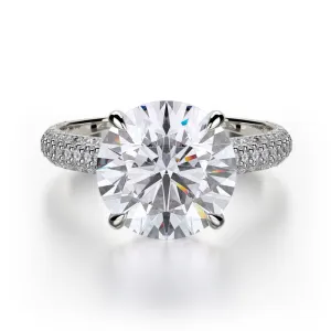 Michael M Crown Engagement Ring