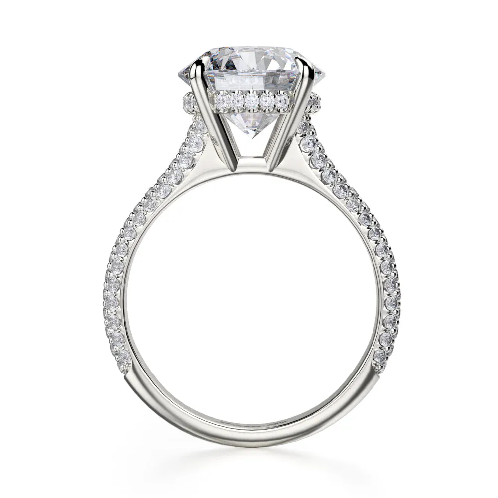Michael M Crown Engagement Ring