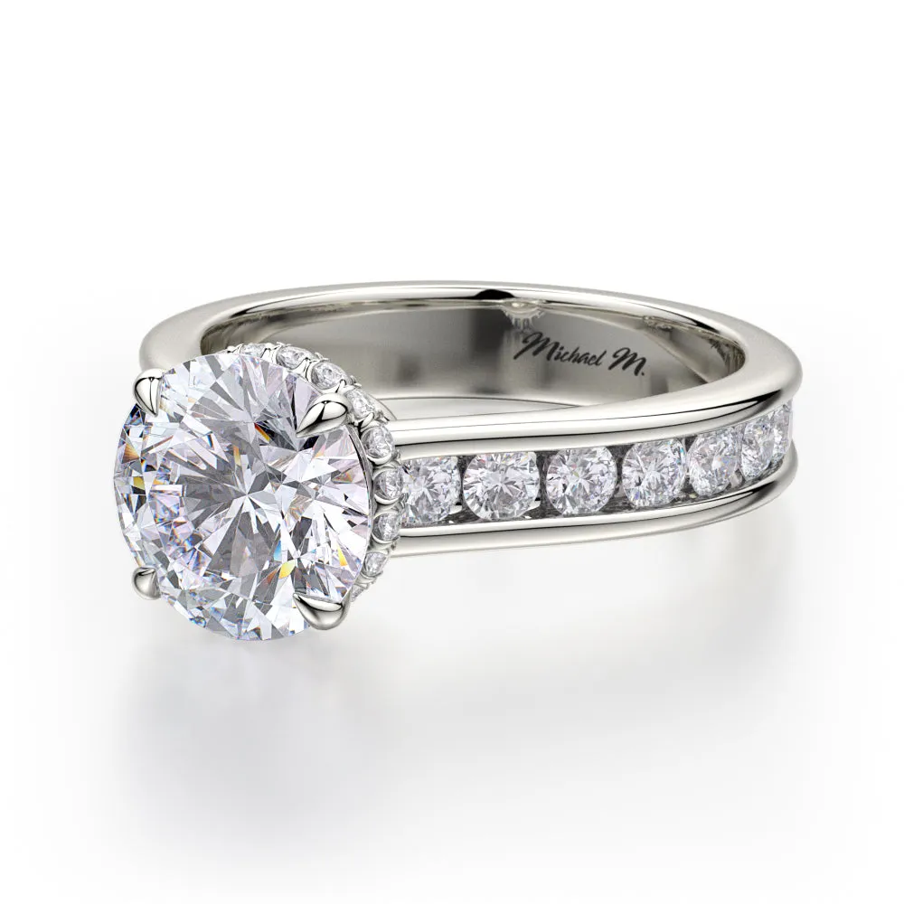 Michael M Crown Engagement Ring