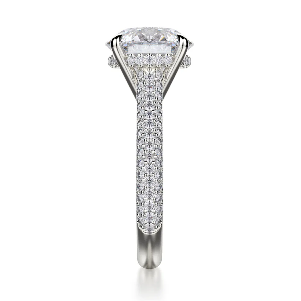 Michael M Crown Engagement Ring