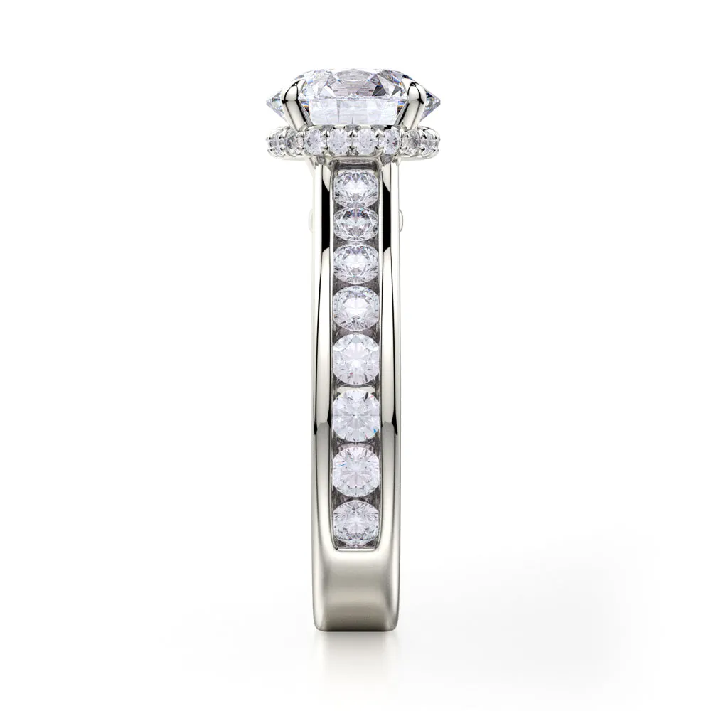 Michael M Crown Engagement Ring