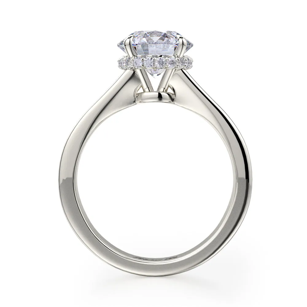 Michael M Crown Engagement Ring