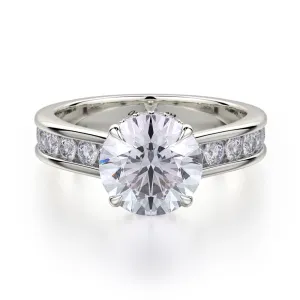 Michael M Crown Engagement Ring