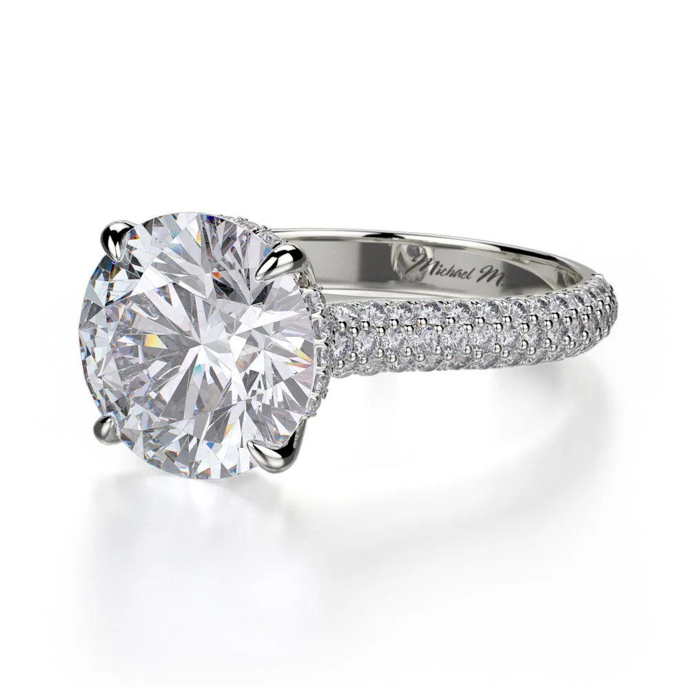 Michael M Crown Engagement Ring