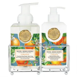 Michel Design Works L'Orange Hand Care Caddy - 3-Piece Set