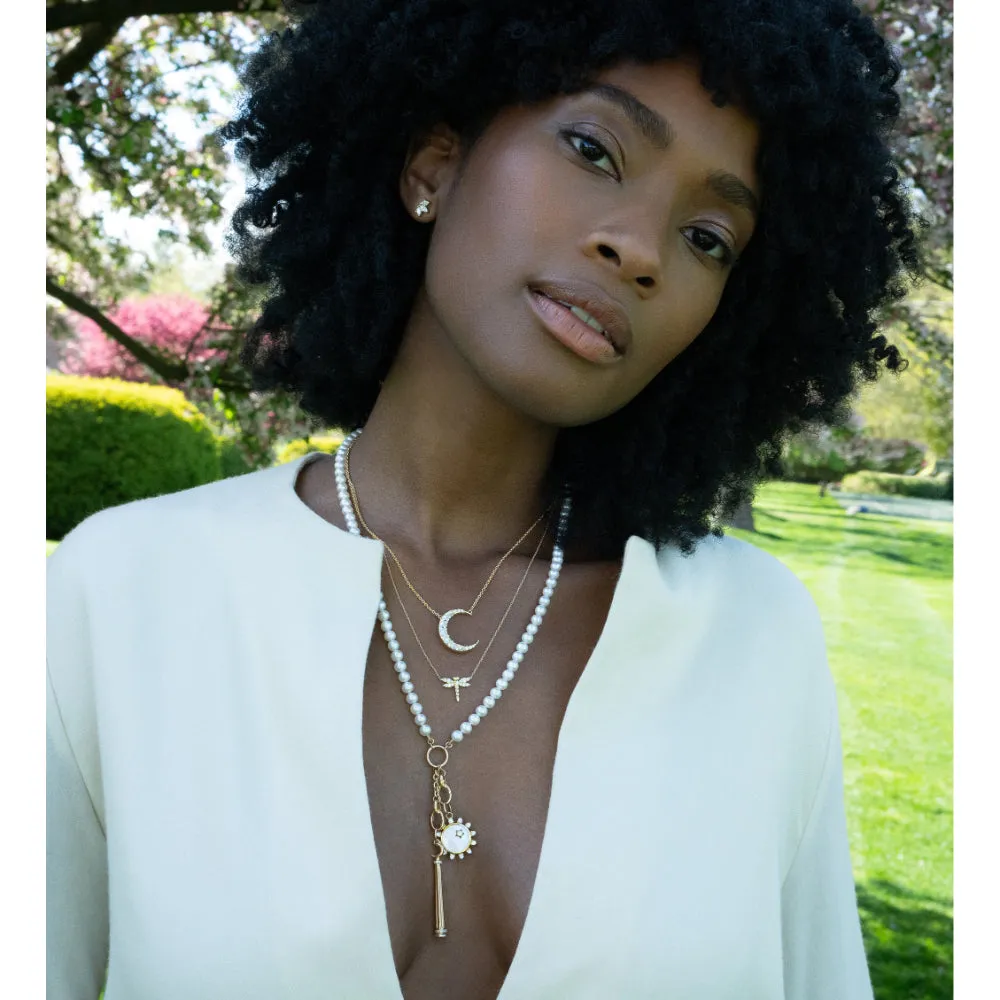 Monica Rich Kosann Design your Own Charm Enhancer in 18K Yellow Gold & Steel