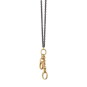 Monica Rich Kosann Design your Own Charm Enhancer in 18K Yellow Gold & Steel