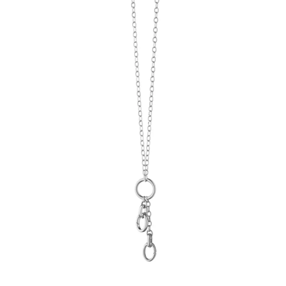 Monica Rich Kosann Design Your Own Charm Enhancer Necklace with 3 Charm Stations, 30