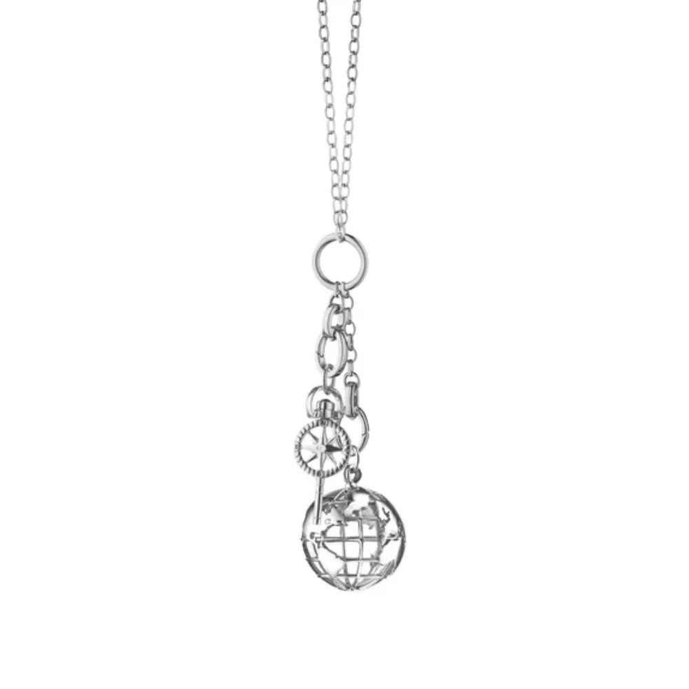 Monica Rich Kosann Design Your Own Charm Enhancer Necklace with 3 Charm Stations, 30
