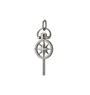 Monica Rich Kosann Mini Adventure Compass Key Charm