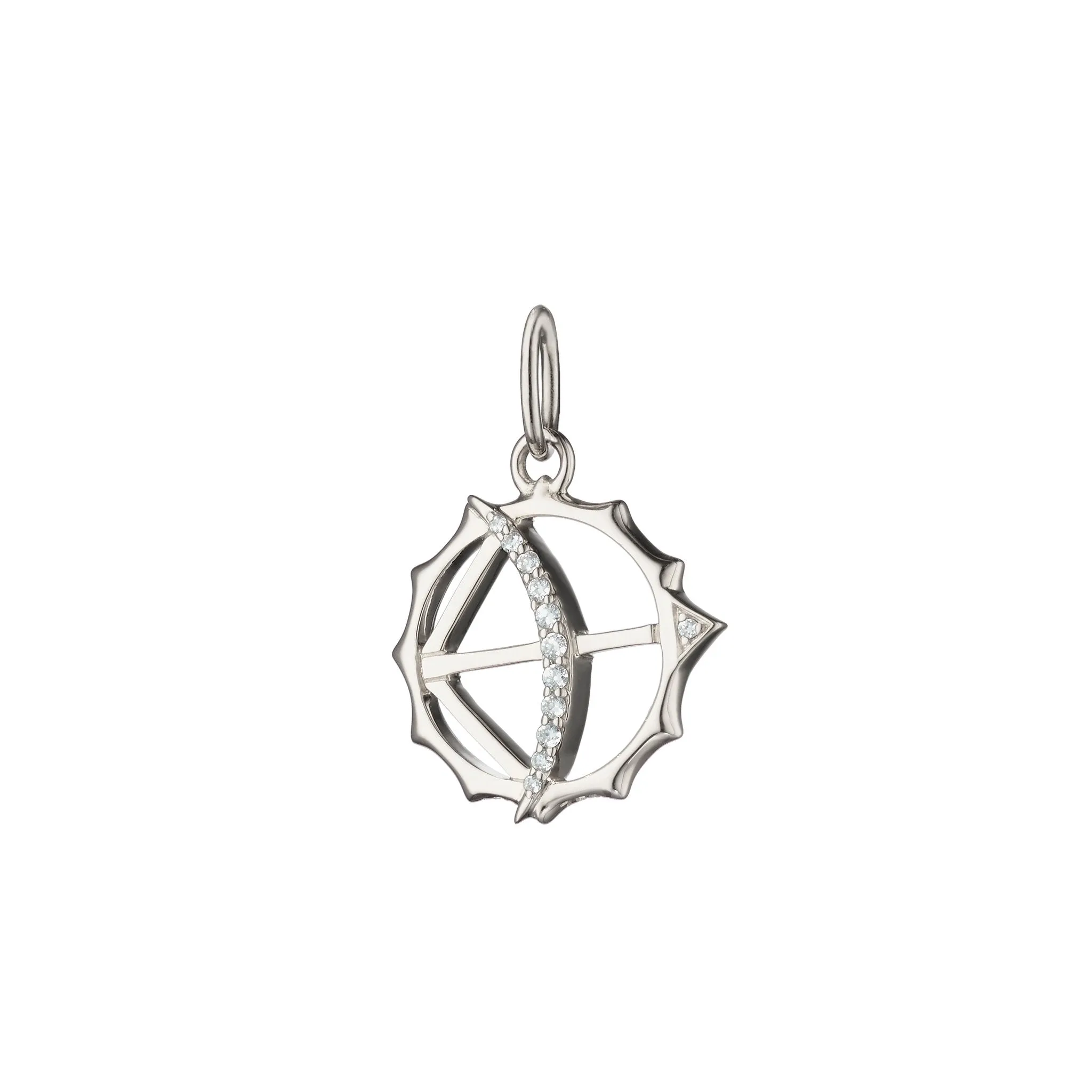 Monica Rich Kosann Mini Apollo Bow and Arrow Charm