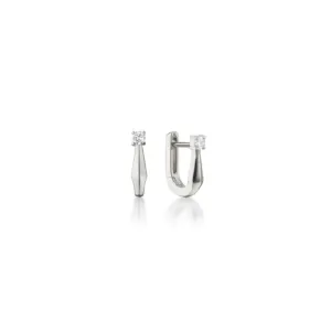 Monica Rich Kosann Petite Points North Earrings with Sapphire