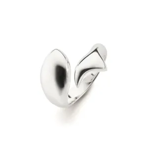 MRK Perseverance Fish Sterling Silver Ring SZ 8