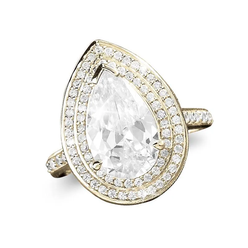 Pasha Pearshape Ring
