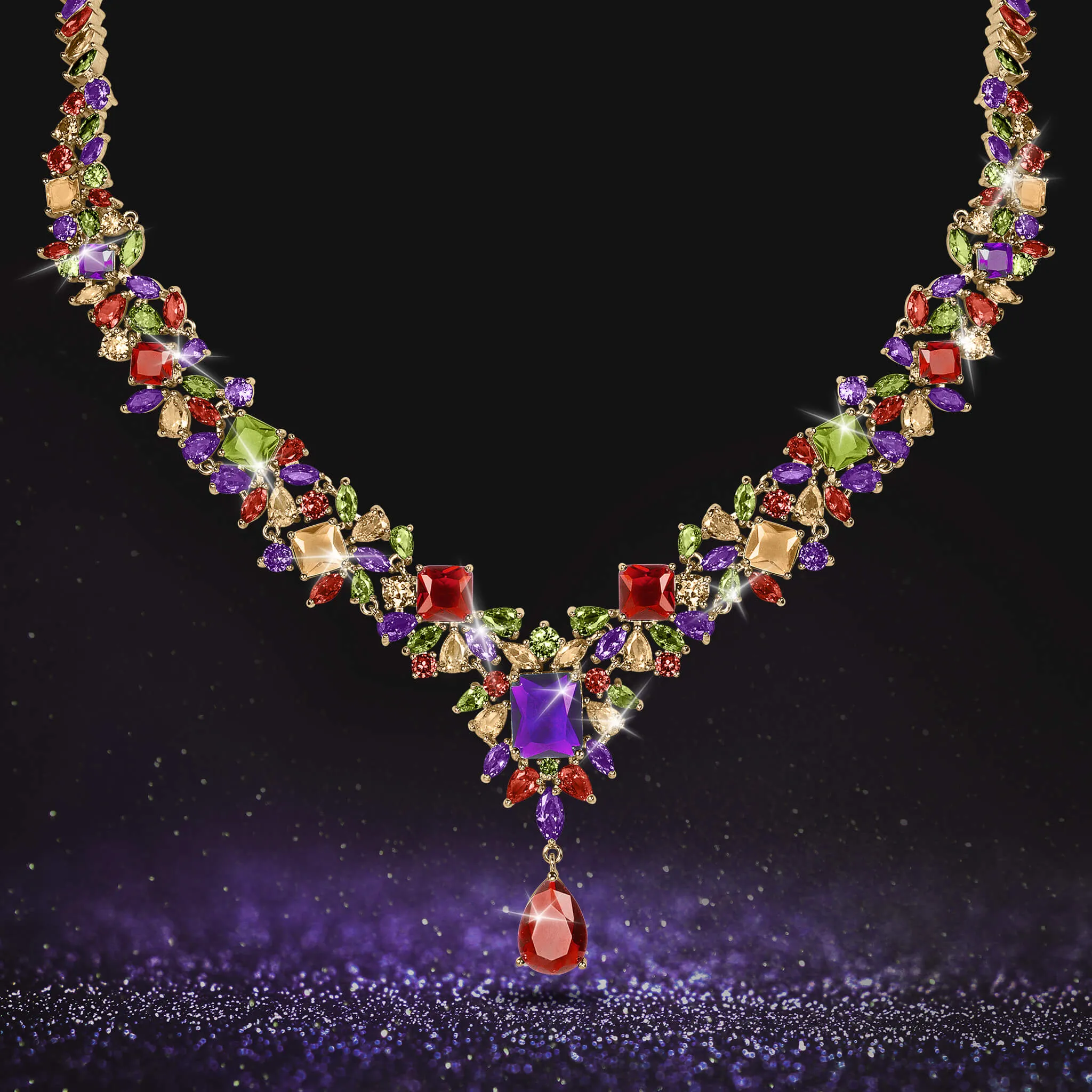 Prismatic Passion Necklace