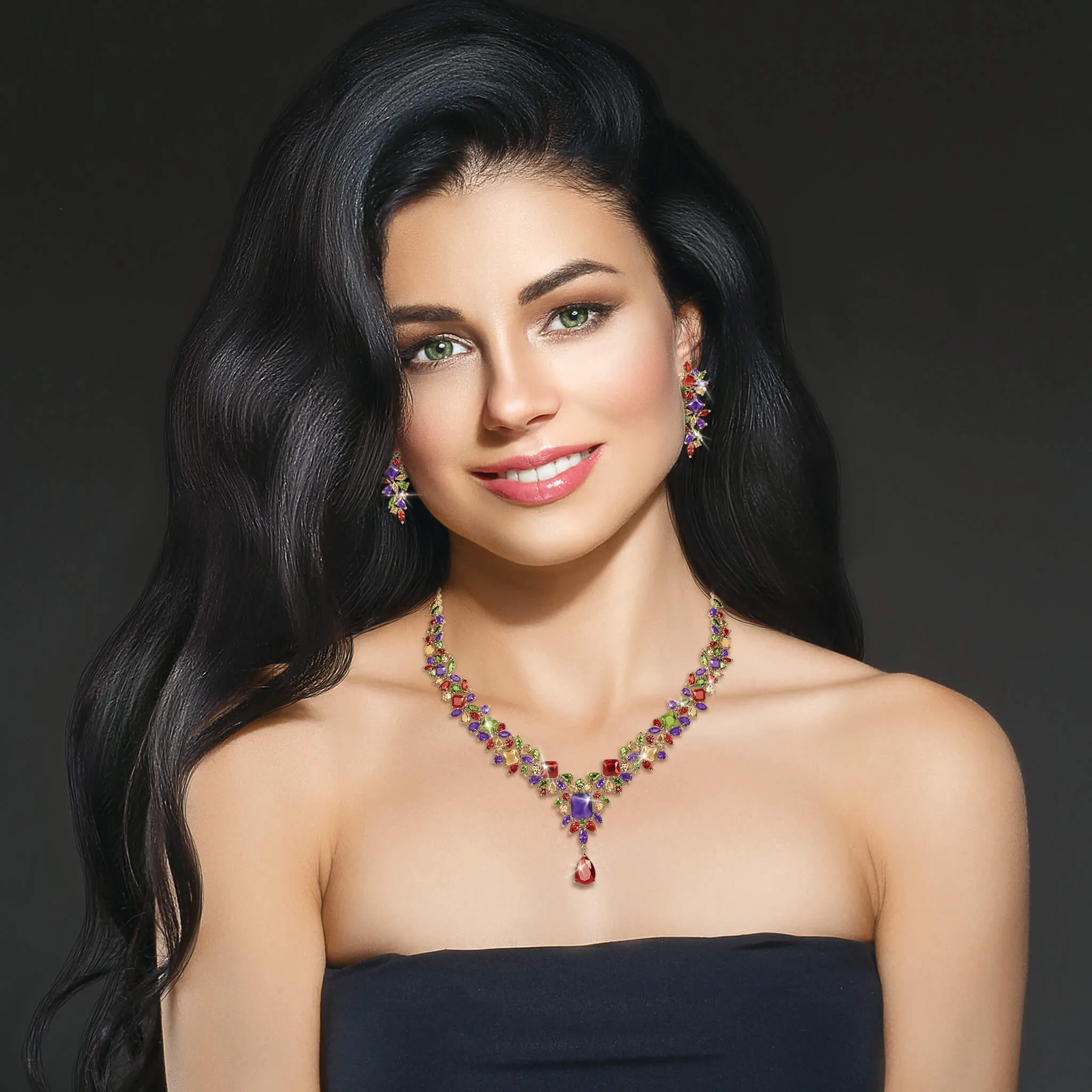 Prismatic Passion Necklace