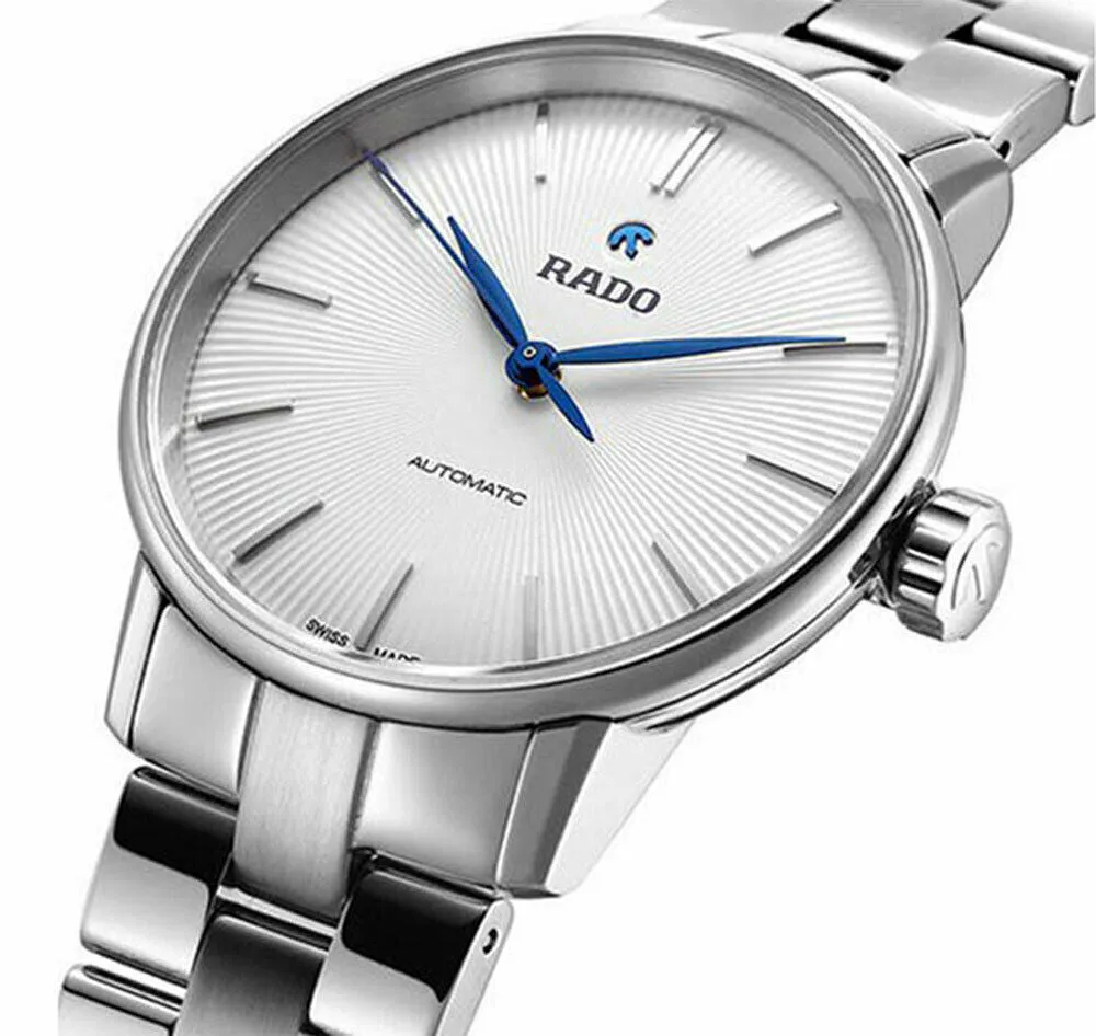 Rado Coupole Classic S White Dial Stainless Steel Automatic Womens Watch R22862043