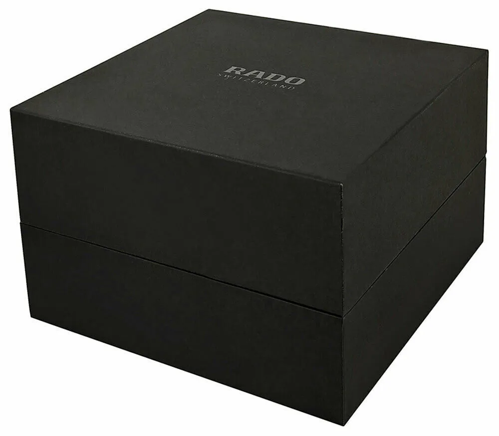Rado DiaMaster Roman Mini R14065017 Ceramic Womens Watch Round Case Sapphire Crystal Quartz