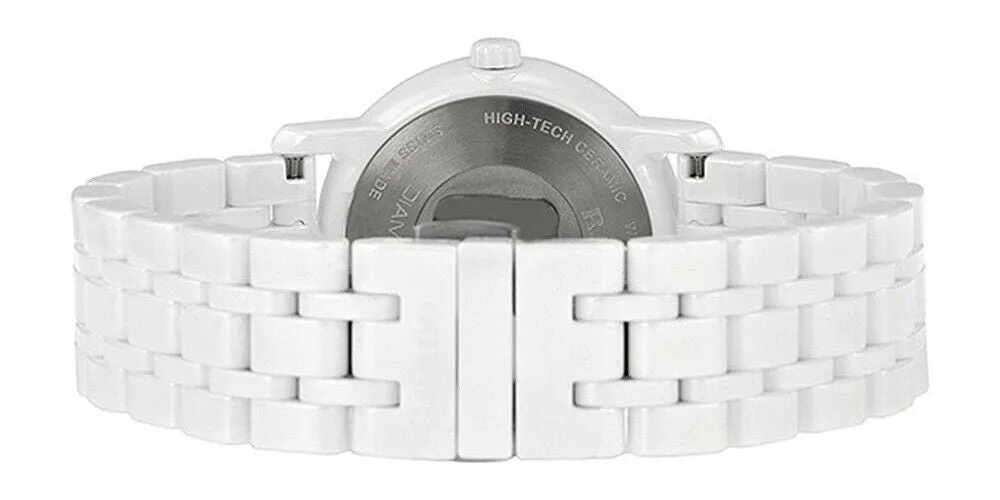 Rado DiaMaster Roman Mini R14065017 Ceramic Womens Watch Round Case Sapphire Crystal Quartz
