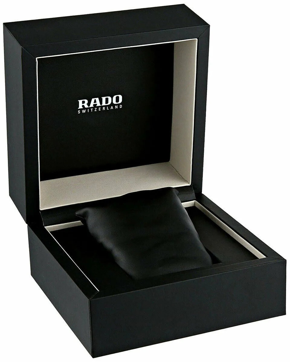 Rado DiaMaster Roman Mini R14065017 Ceramic Womens Watch Round Case Sapphire Crystal Quartz