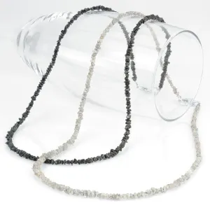 Raw Diamonds White Necklace
