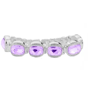 Riviera Purple Crystal Bracelet