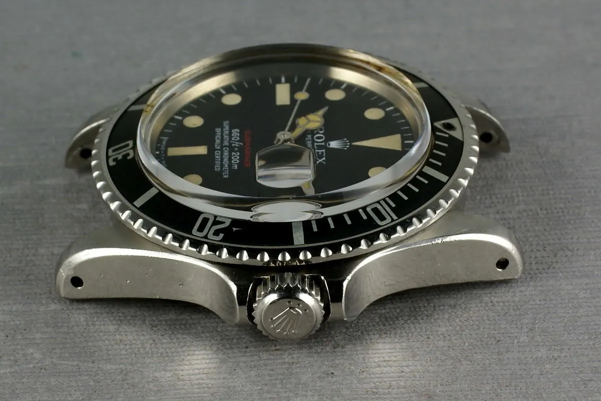 Rolex Red Submariner Ref: 1680 Mark V Unpolished