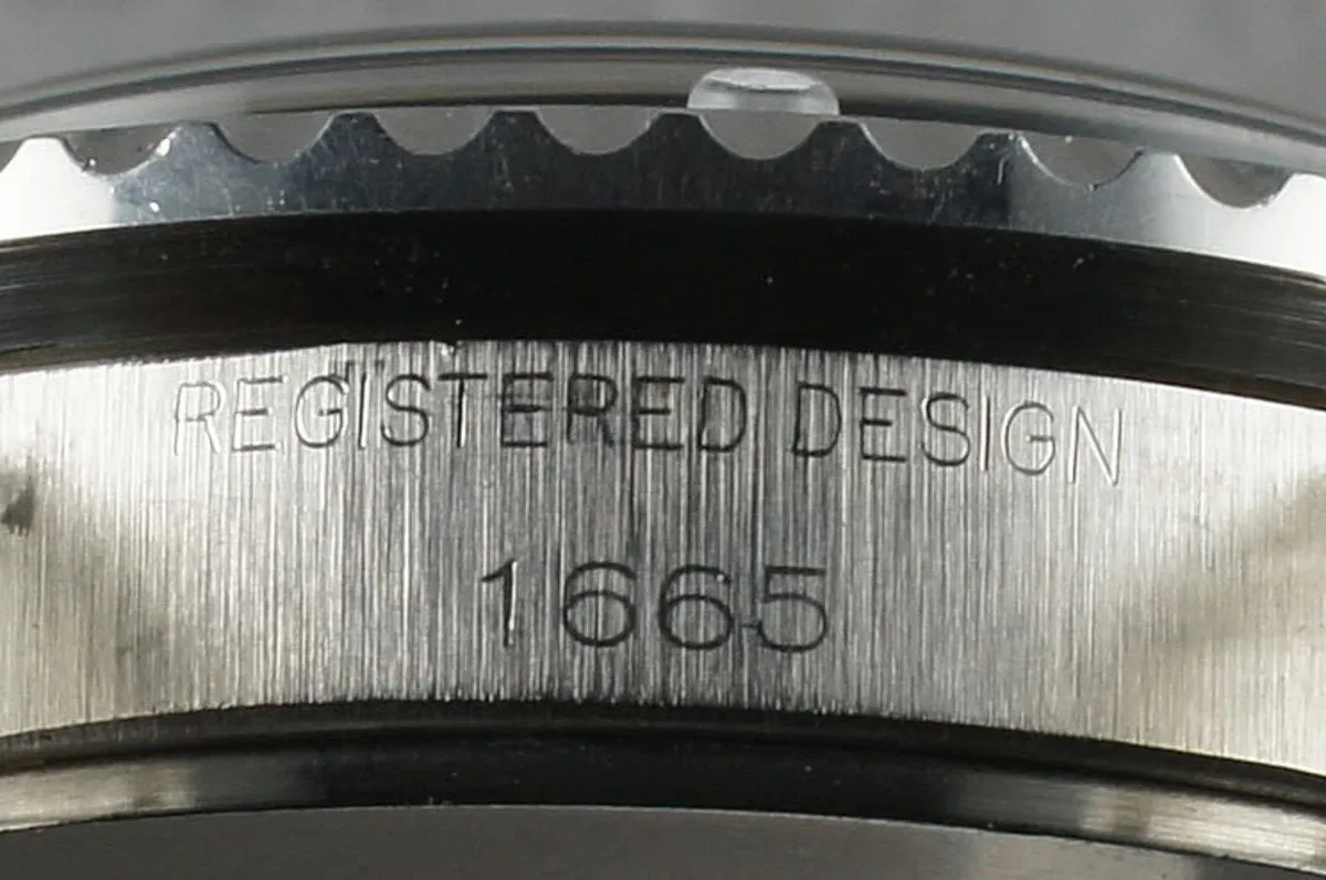 Rolex Sea Dweller 1665 with creamy luminous