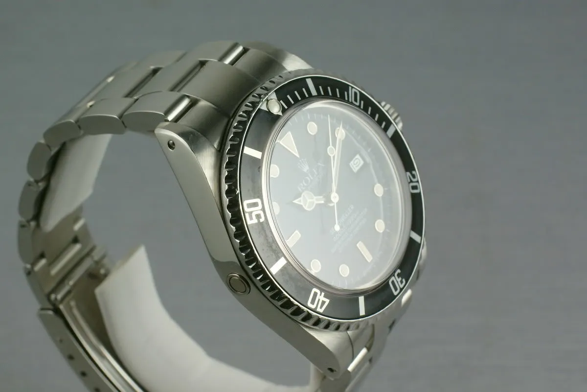 Rolex Sea Dweller 16660 box and Guarantee paper