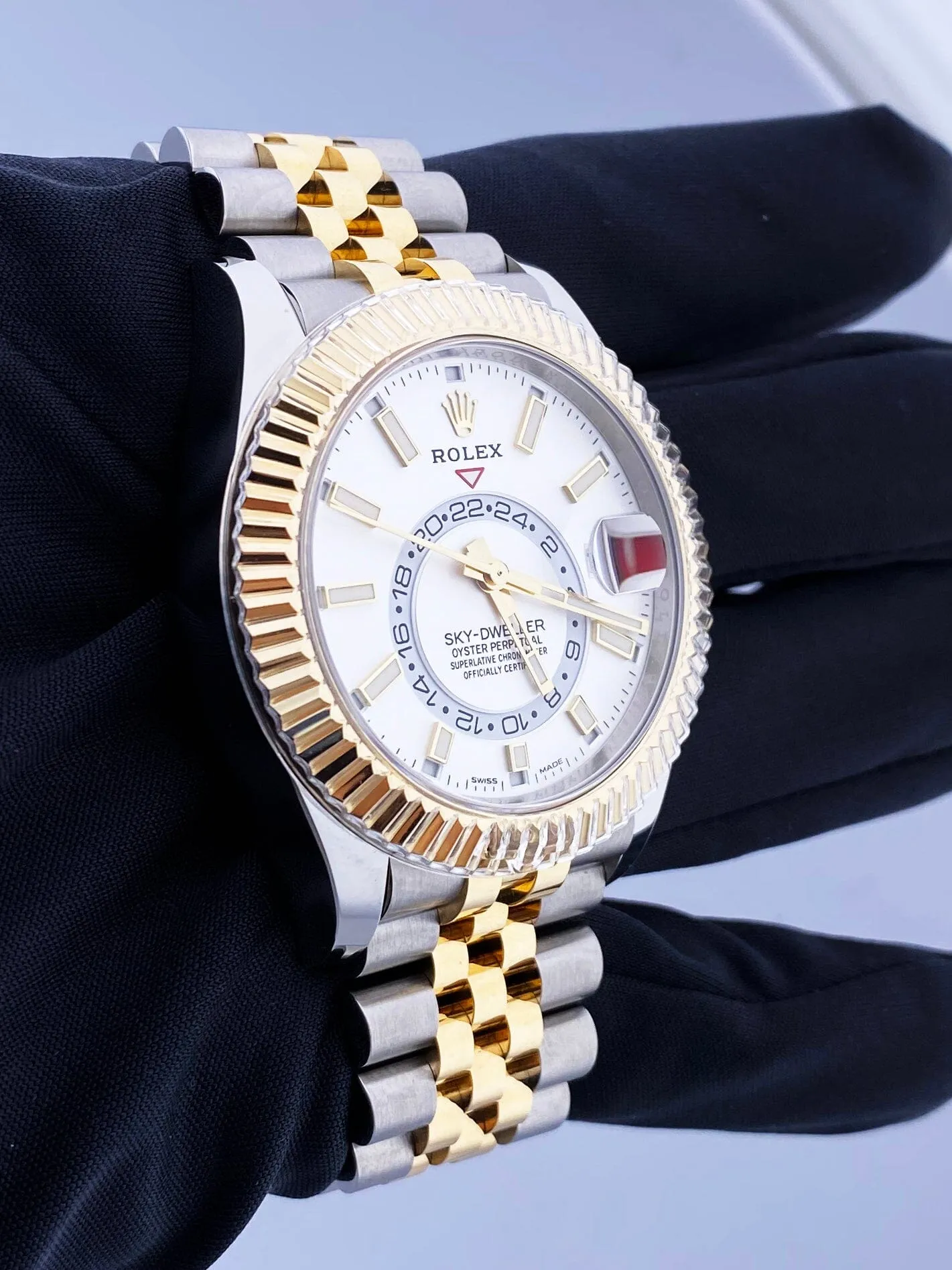 Rolex Sky Dweller 326933 Mens Watch Box Papers