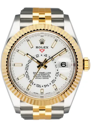 Rolex Sky Dweller 326933 Mens Watch Box Papers