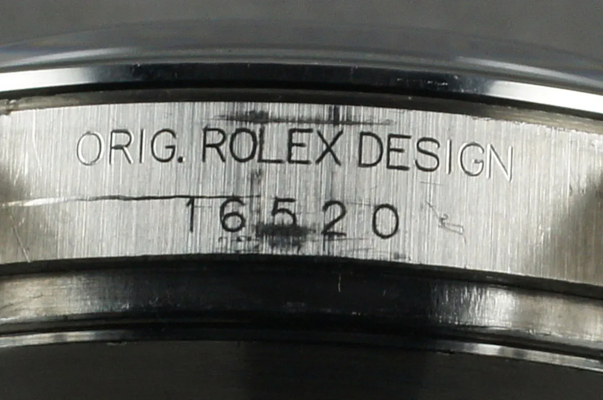 Rolex SS Zenith Daytona 16520 with Box and Papers