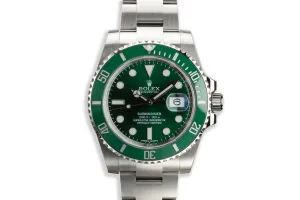 Rolex Submariner 116610LV "Hulk"